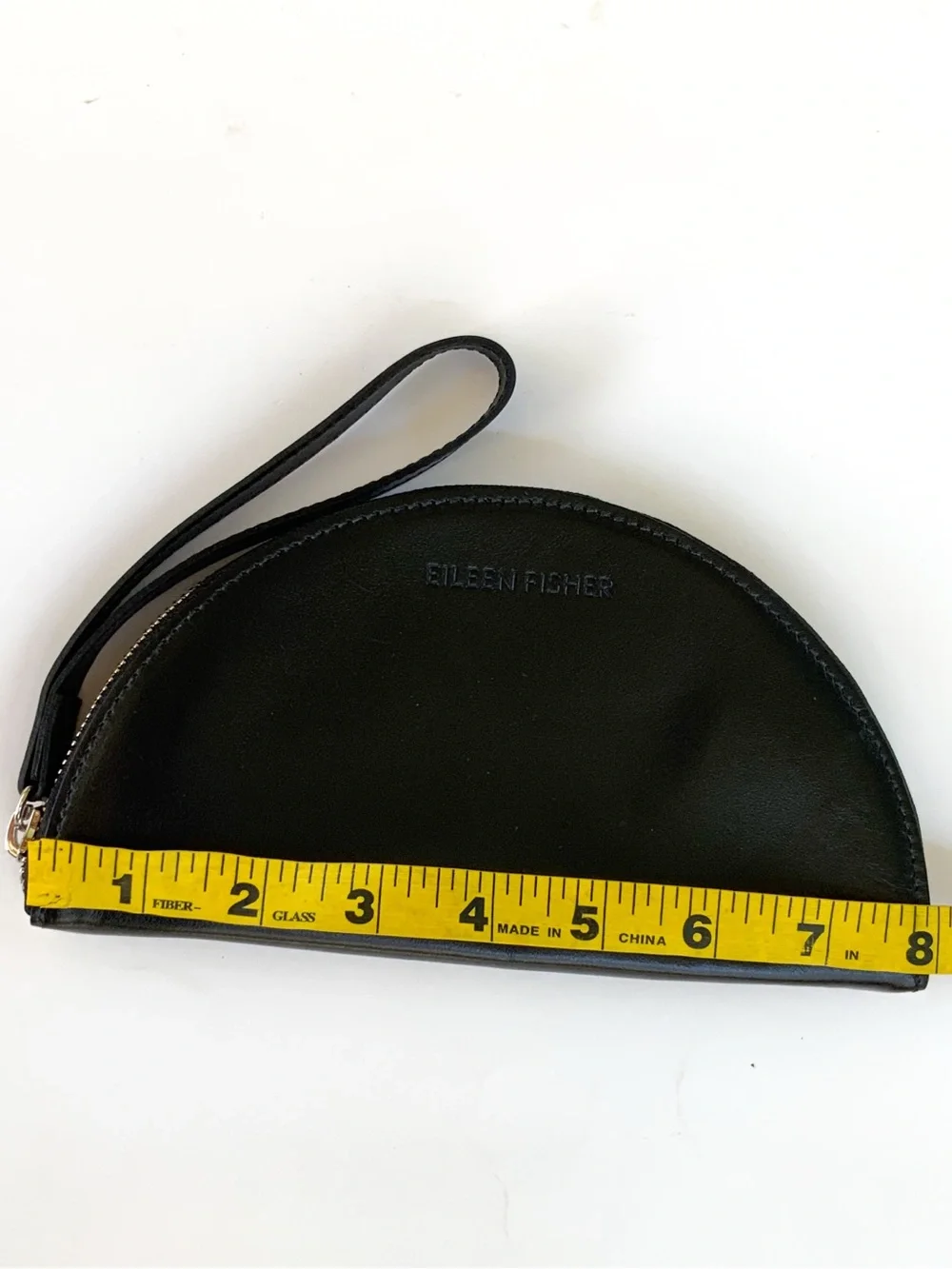 Eileen Fisher Black Zip Pouch